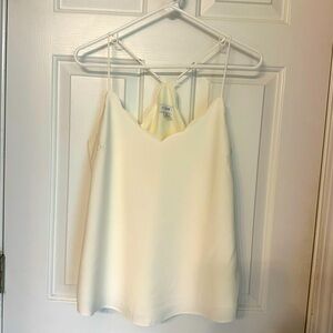 J. Crew Scalloped edge crepe camisole